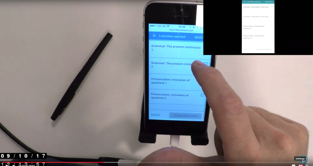 Mr.Tappy live streaming sessions to YouTube